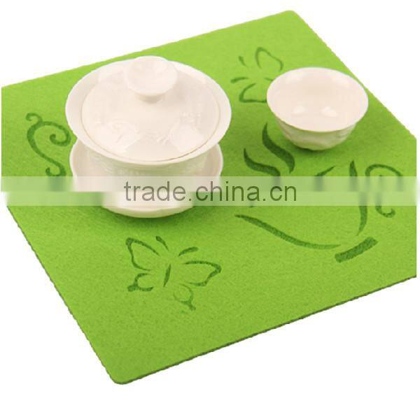 2014 new design promotion pretty felt place mat