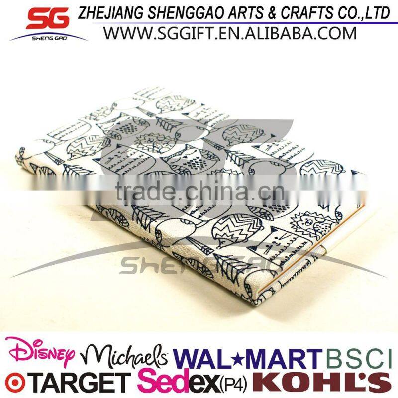 eco-friendly felt hardcover custom design notebook