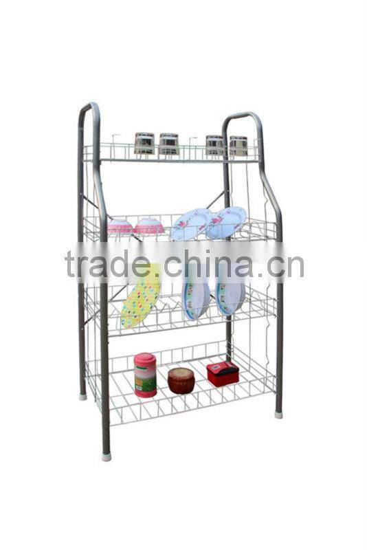 22 MM tube Elegant 4-Tier iron dish holder