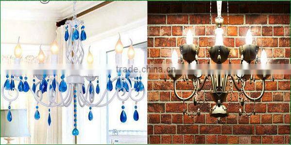 Aluminum plastic 5W LED candle lamp bulb