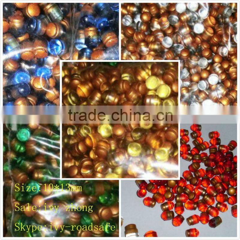 Shock&High(Low) temperature resistant Reflective Glass Cat eye