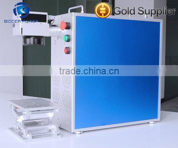 20 W MOPA fiber laser mobile covers printing machine