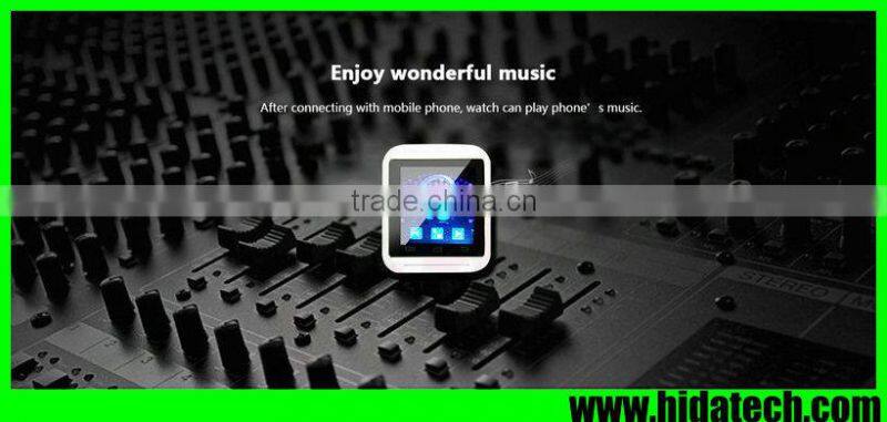 2015 Latest touch screen smart bluetooth watch for smart phone