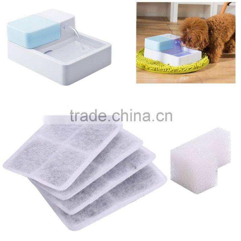 Homdox Replacement Foam Filters Activated Carbon Charcoal Filters For Pet Water Fountain AM002648