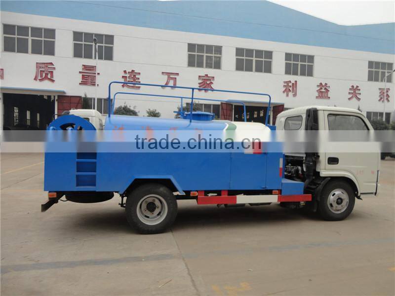 Best selling dongfeng mini drainage flushing truck