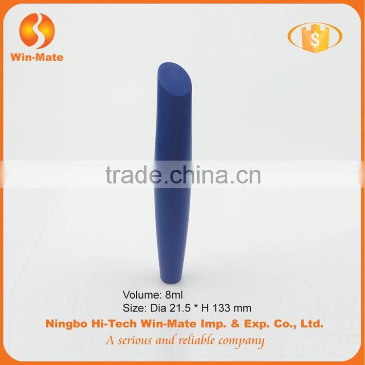 2015 new style best-selling factory supply 133*21.5mm blue mascara tube