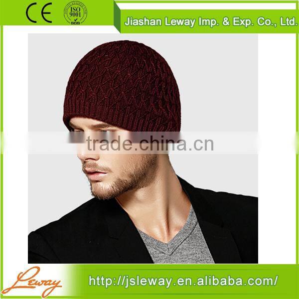 Fashion cheap custom men winter hats and caps