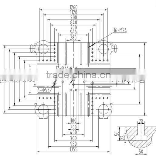 HTW730/JC Newest design high quality automotic part injection molding machine