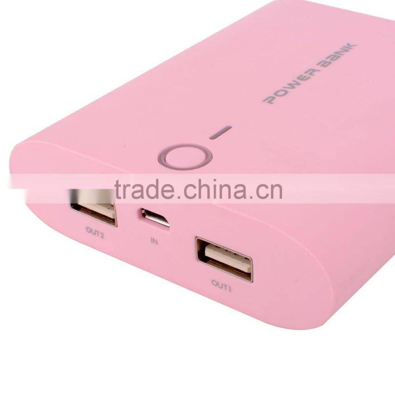 1 year warranty portable power bank charger 10400mah for xiaomi