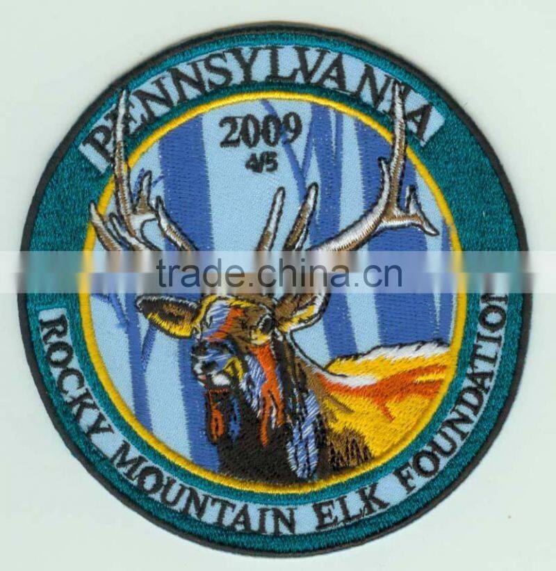 Embroidery garment badge and tag