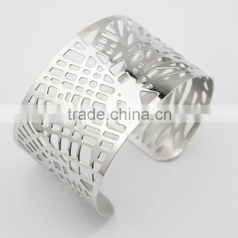 2016 Cheapest High Quality Stainless Steel Cuff Fashion Bracelet Bangles