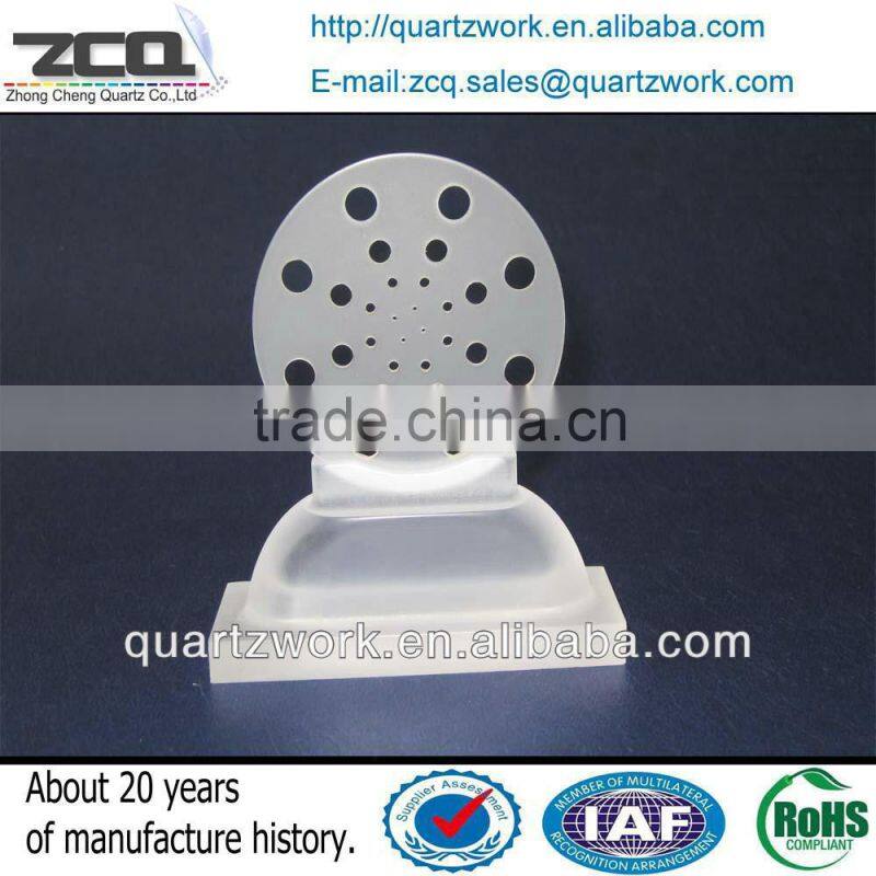CNC maching part thin layer chromatography porous silica plate
