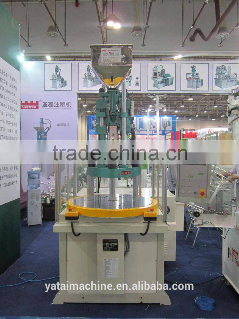 2 stations rotary injection molding machine