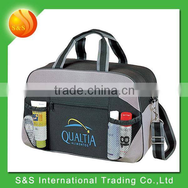 Urban sport bike travel bag with two front mesh holders