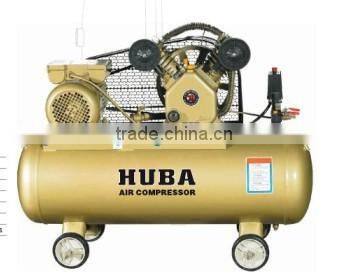 150L high pressure 7.5kw/10hp portable diesel engine piston belt driven air compresso