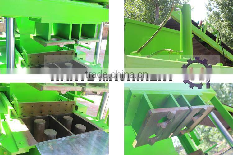 WANTE MACHINERY small and fully automatic interlocking block making machine for manufacturing WT2-10