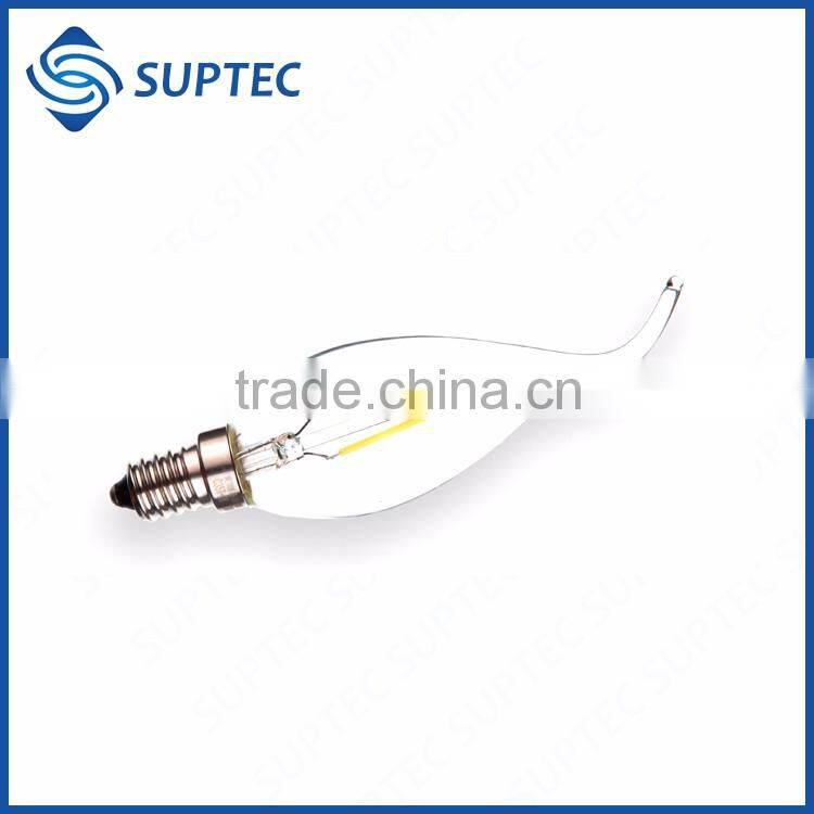 FREE SAMPLE Alibaba China E26 E27 B22 E12 E14 Dimmable LED Filament Bulb C35 LED Candle Light 2W 4W 6W 120V 230V 12V 24V