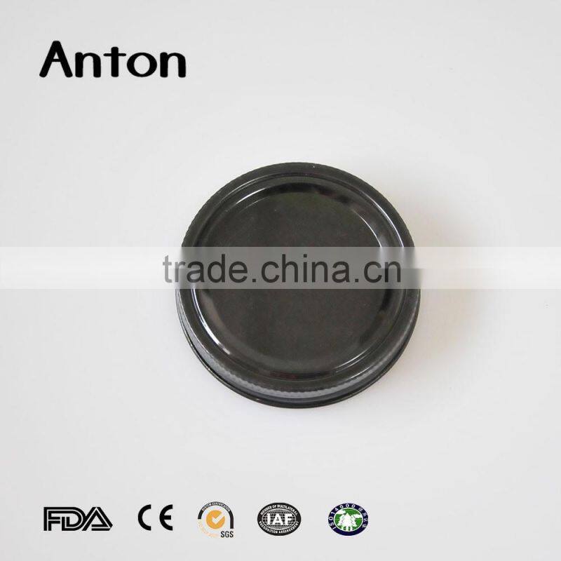 Round shape metal lid for jars