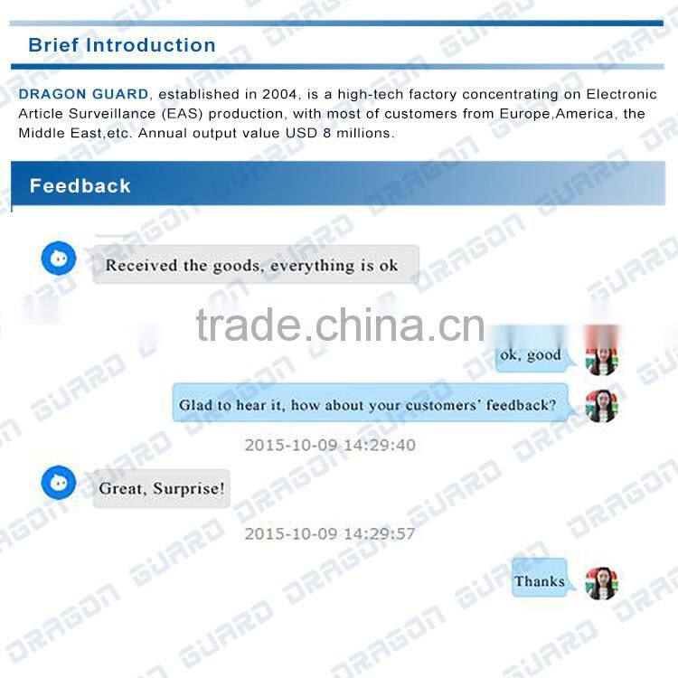 High Performance Anti-Theft EAS 58KHz Soft Label