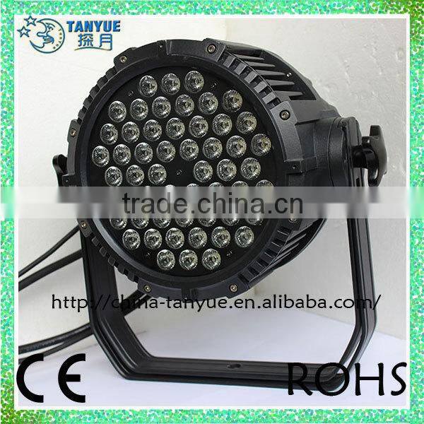 Led stage lighting ip65 54 3w rgbw led par light China factory