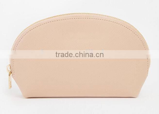 China supplier gold PU Make Up Bag