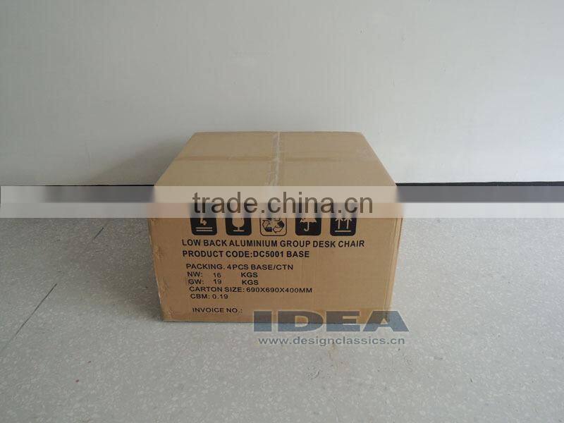 Replica EA117 Charles Office Chair - Black Color Genuine Leather