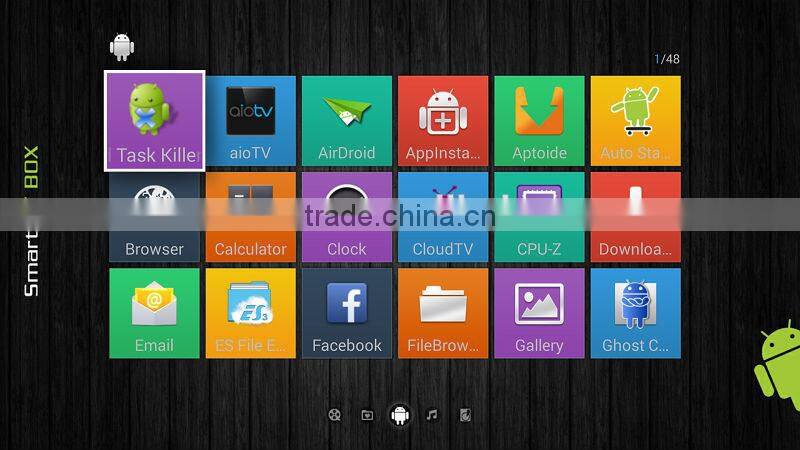 AML S805 Quad Core MXQ Smart TV BOX Mini PC Streaming Media Player with KODI Streamer Fully Loaded