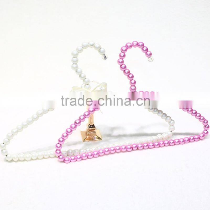 Children clothing hanger /Pearl clothes hanger