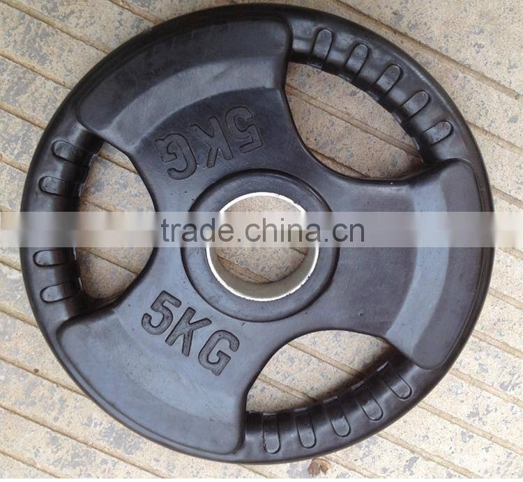 rubber olympic barbell plate factory