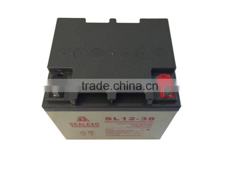 12v 38ah VRLA battery solar energy storage battery monitoring system batteries