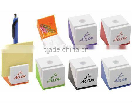 pen holder with paper clip