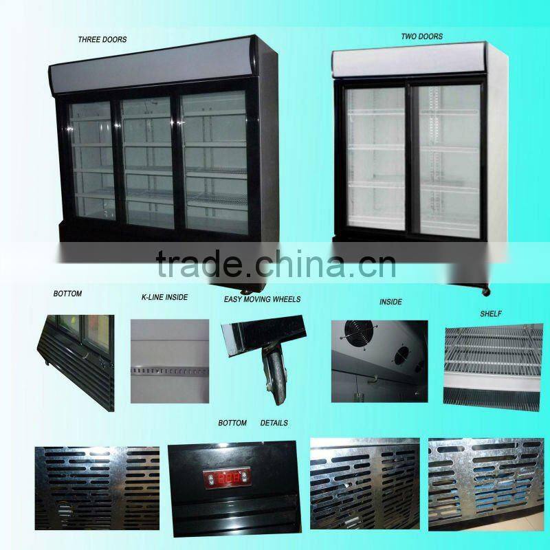 Upright Showcase Display, Drink Cooler