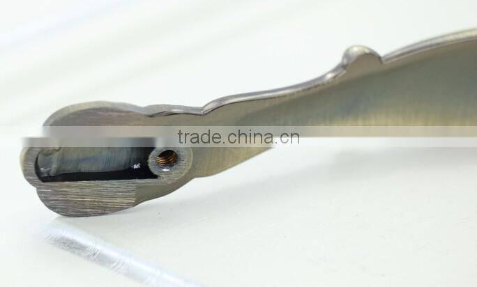 suitcase handles with the material of zinc alloy