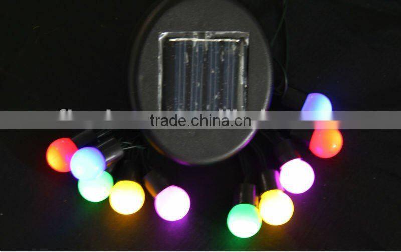 Colorful fairy solar powered string lights/Solar LED string lights/Solar festival lighting SO4347