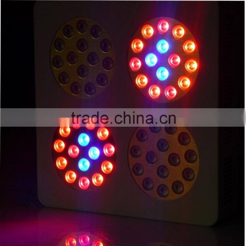 Indoor hydroponic system 4x75w apollo led grow lights