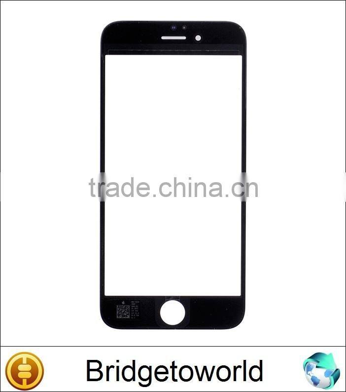 Cheap high quality black front glass replacement for Iphone 6s