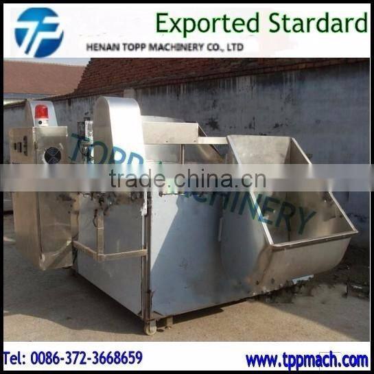 New Type Easy Operated Oil-water Mixture Deep Fryer Machine