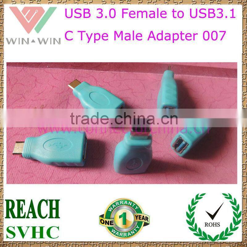 Micro USB Female to USB 3.1 C Type Male Adapter 017