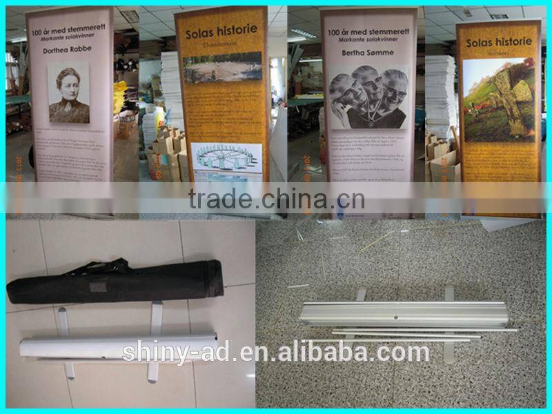 Trade Show Exhibits Usage and Aluminum Material roll up banner