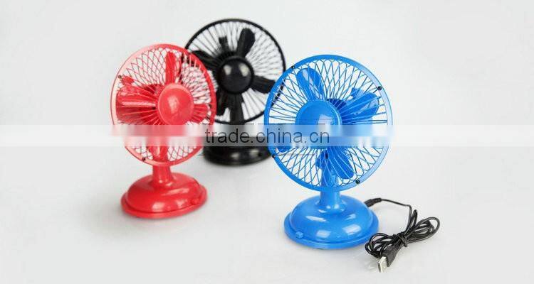 Mini fan usb clip fan with battery 4 inch fan plastic ABS blue green pink color
