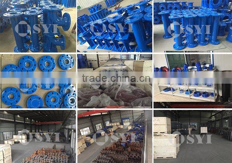 Ductile iron pipe fittings for PE Pipes