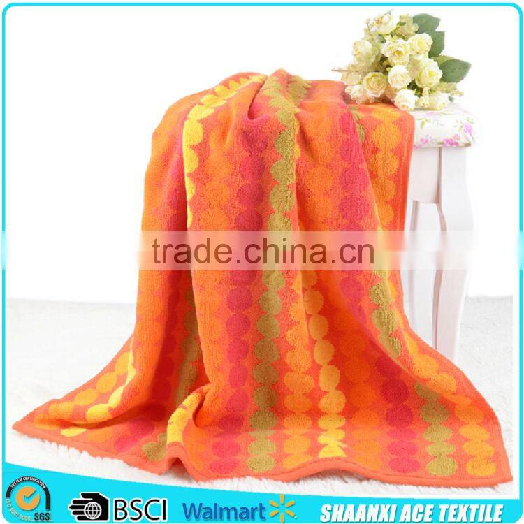 100% NEW design soft cotton terry woven jacquard sweat towel custom jacquard sweat bath towel