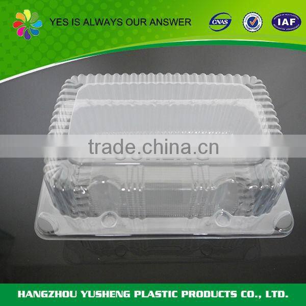High quality PET material disposable food packaging box