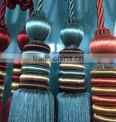 fashion rayon curtain tassel