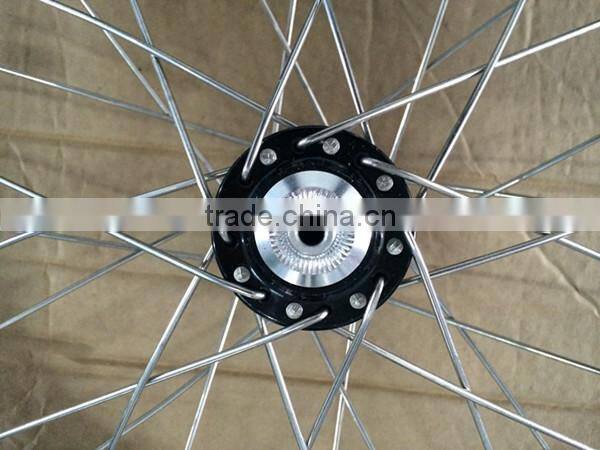 wheelset quick release front wheelset with aluminum alloy rim for cheap price