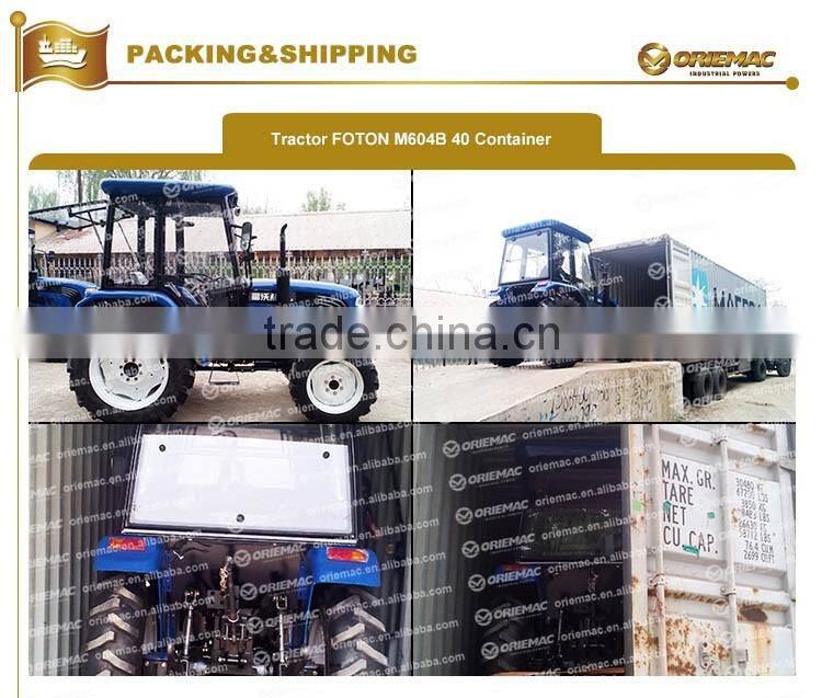 Fonton Tractor 60hp 4wd farm tractor with front loader LT604