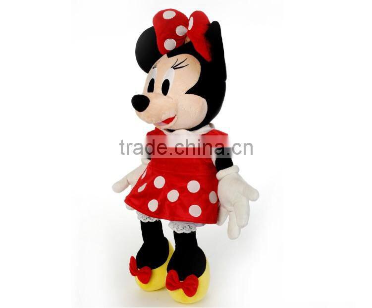 China Made Graceful Minnie Promotional Baby Plush Toy