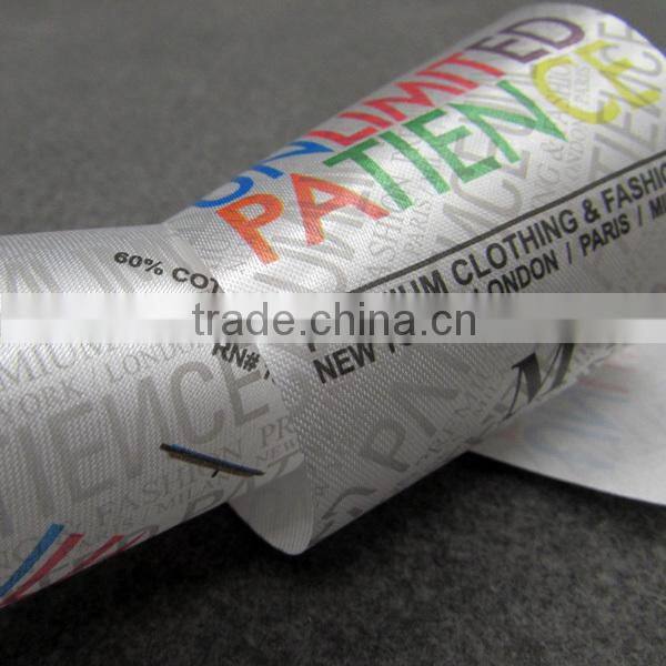 Multiple Colors Width Size Label Woven