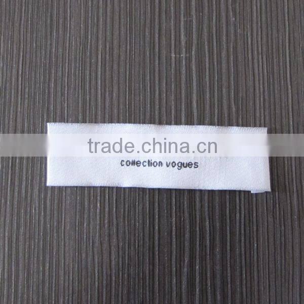 Knitted Fabric Labels Folded 2 Sides Woven Label