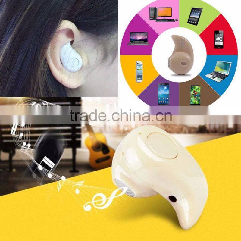Mini Wireless Bluetooth V4.0 Earphone Headphone In Ear Headset Stereo Earpiece Handfree Calls & Listening to music Universal